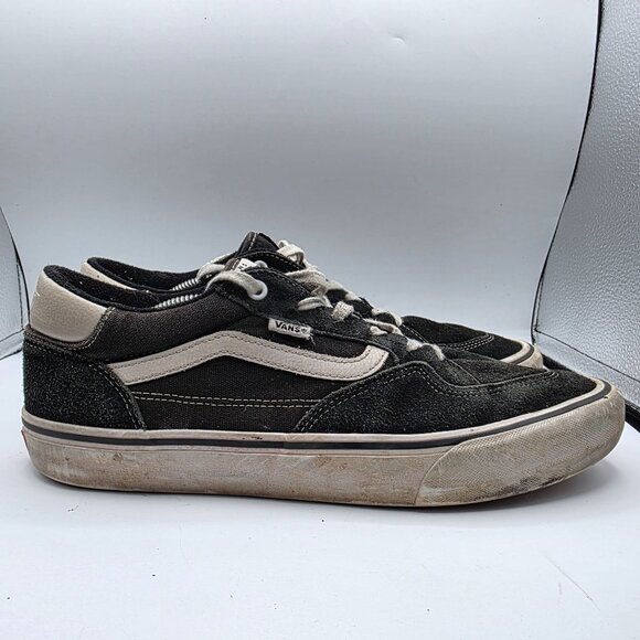 Vans Rowan Mens Size 13 Black White Sneaker Shoes Casual Athletic Outdoors main image 8